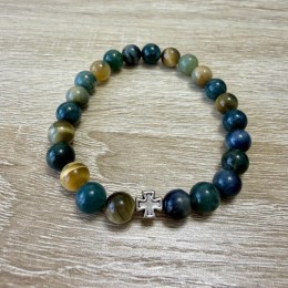 achat-machovy-tigrie-oko-sokolie-oko-pansky-naramok-s-krizikom-o-gul-8-mm-01