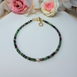 rubin-v-zoisite-fazetovany-hematit-pokoveny-perla-naramok-18-cm-o-gul-2x1-mm-02